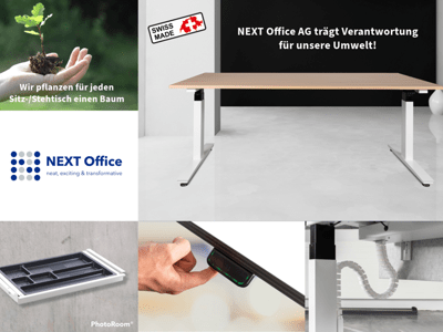 NEXT Desk®  Paket 2 / 160 x 80cm